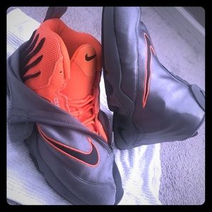 Nike Zoom Flight “The Glove” Cool Grey/ Orange